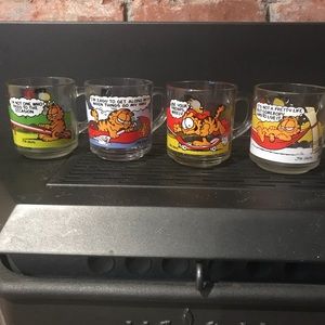 Vintage McDonald’s Garfield mugs